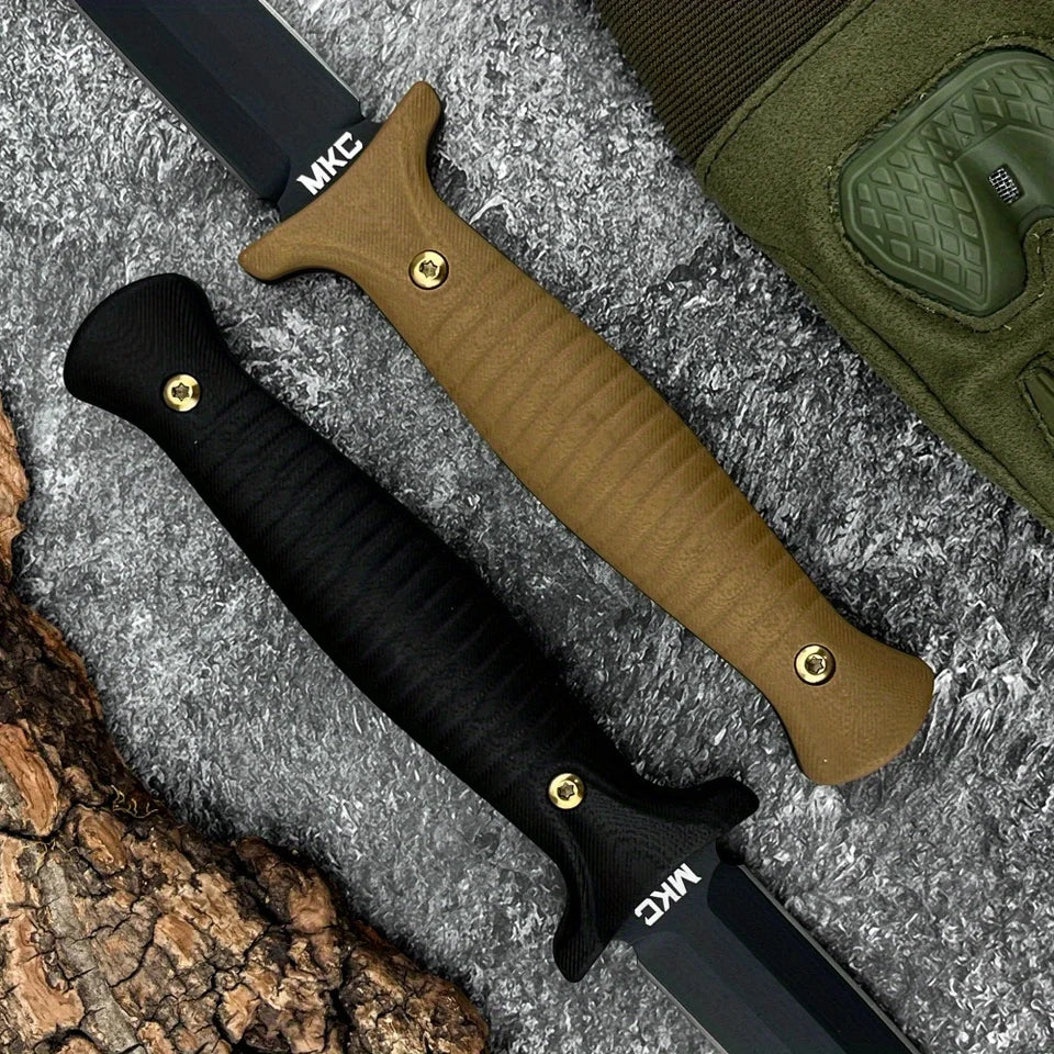 MKC V24 Fixed Blade Knife 9Cr13Mov G10 Handle Outdoor Hunting Tool