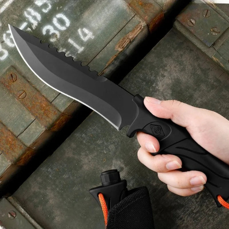 Mini Straight Knife Portable Outdoor Self Defense Fishing Fruit Knife