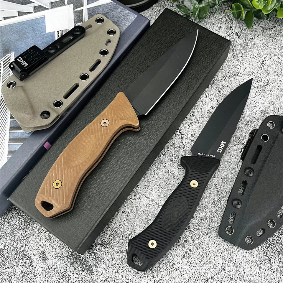 TF24 MKC Tactical Fixed Blade Knife with Kydex Sheath Outdoor EDC Tool