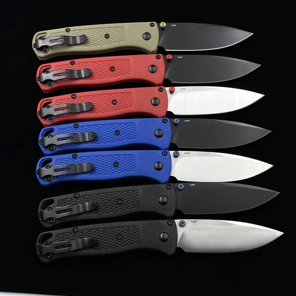 BM535 Bugout Folding Knife Outdoor Camping Hunting EDC Tactical Tool