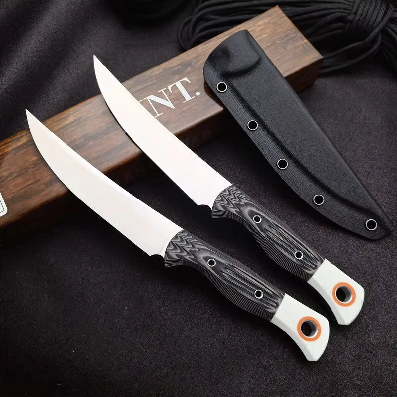 BM 15500-1 Meatcrafter D2 Steel Large Straight Knife Outdoor Camping