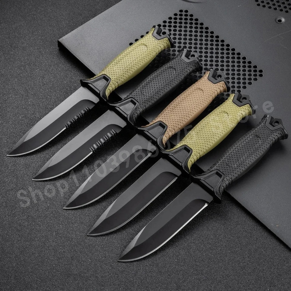 G1500 Heavy Duty Fixed Blade Knife 8Cr13Mov Survival Self Defense Tool