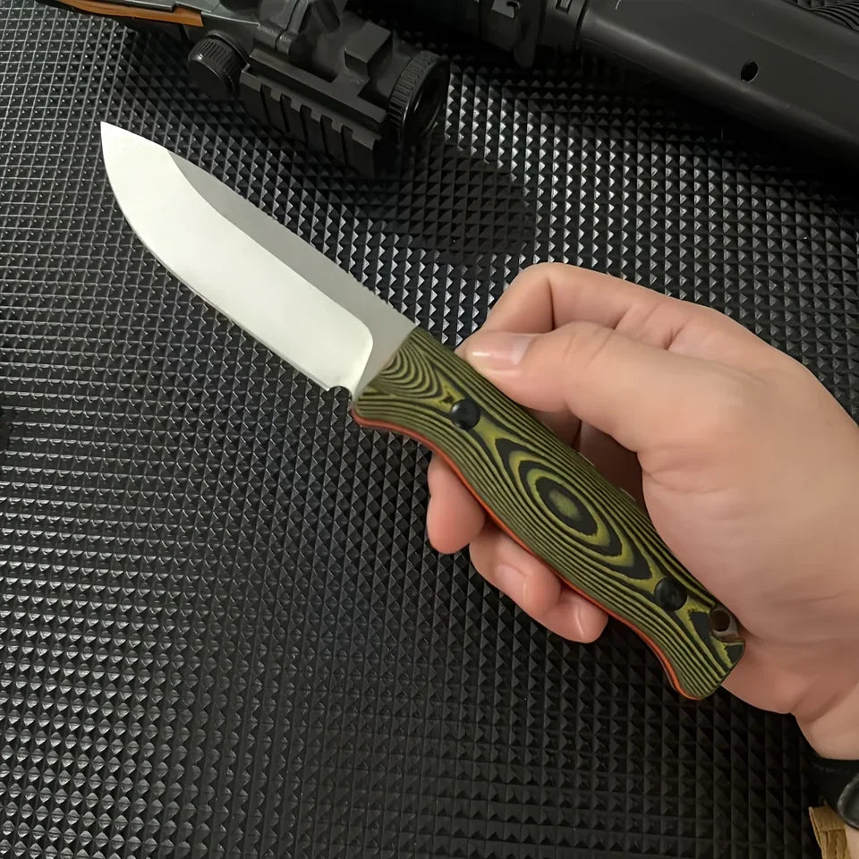 BM 15002 Tactical Straight Knife 8Cr13Mov Blade G10 Outdoor Tool