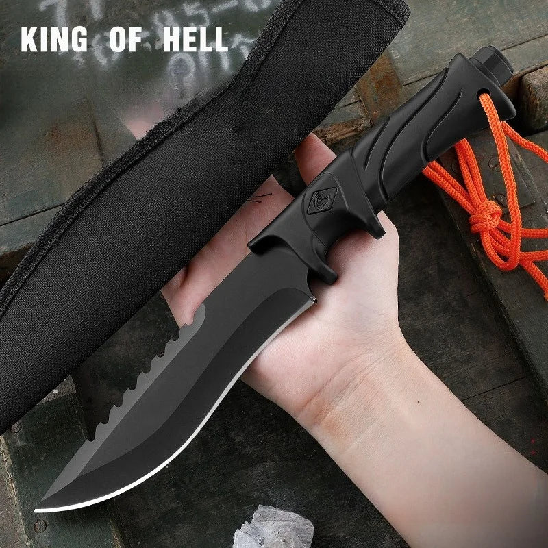 Mini Straight Knife Portable Outdoor Self Defense Fishing Fruit Knife
