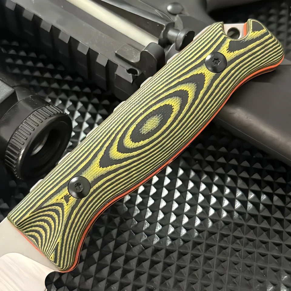 BM 15002 Tactical Straight Knife 8Cr13Mov Blade G10 Outdoor Tool