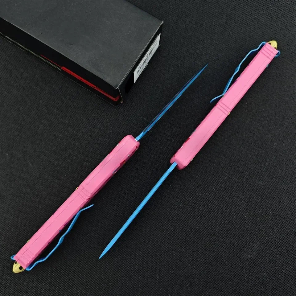 UT85 Multi-Function Pocket Knife D2 Blade, Aluminum Handle, Outdoor EDC Tool