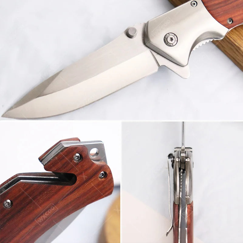 Mystery Gift Box with Multi Function Outdoor Folding Knife High Carbon Steel