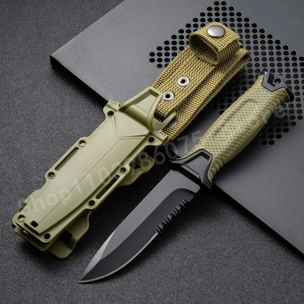 G1500 Heavy Duty Fixed Blade Knife 8Cr13Mov Survival Self Defense Tool