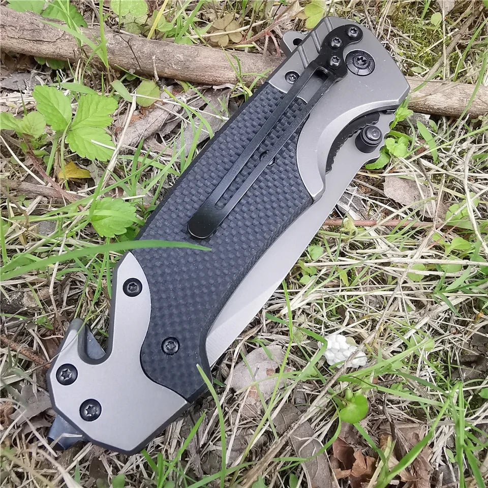 Folding Knife 8CR13 High Hardness EDC for Hunting Camping Survival