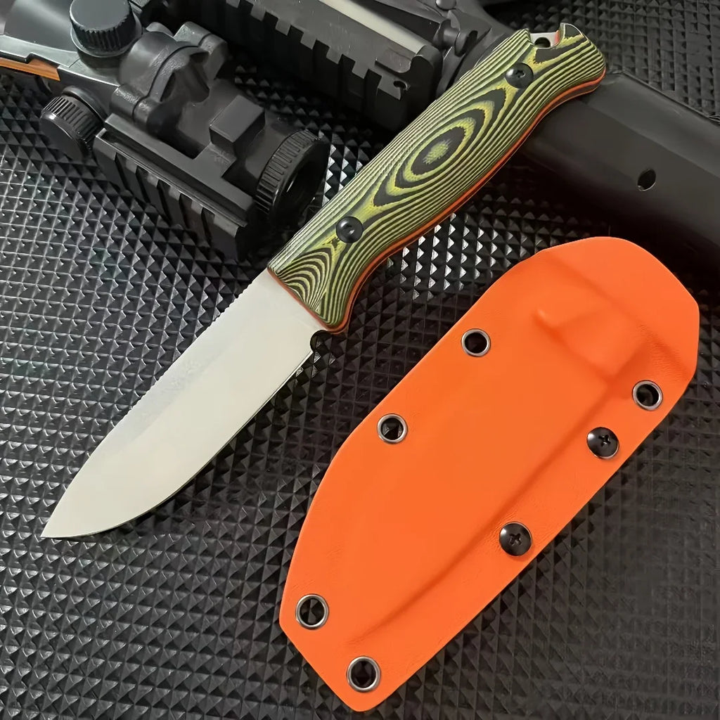 BM 15002 Tactical Straight Knife 8Cr13Mov Blade G10 Outdoor Tool