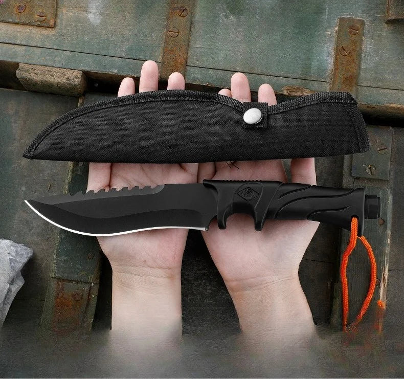 Mini Straight Knife Portable Outdoor Self Defense Fishing Fruit Knife
