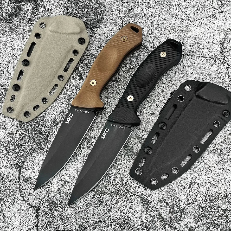 TF24 MKC Tactical Fixed Blade Knife with Kydex Sheath Outdoor EDC Tool