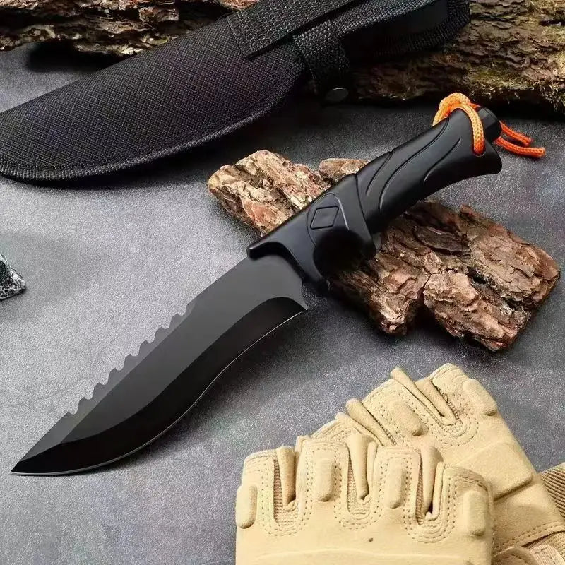 Mini Straight Knife Portable Outdoor Self Defense Fishing Fruit Knife