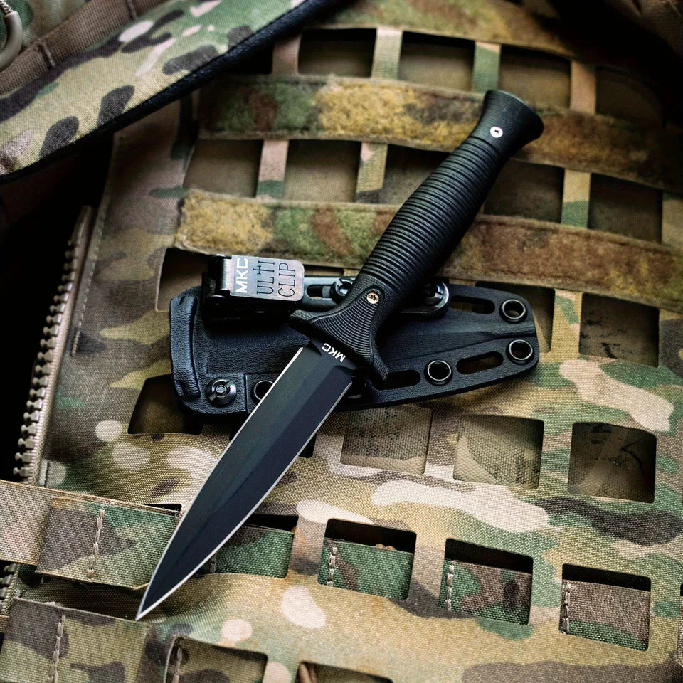 MKC V24 Fixed Blade Knife 9Cr13Mov G10 Handle Outdoor Hunting Tool